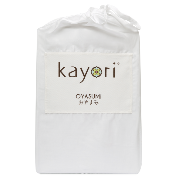 Kayori Oyasumi Splitt. HSL Tencel - 180/210-220- Wit